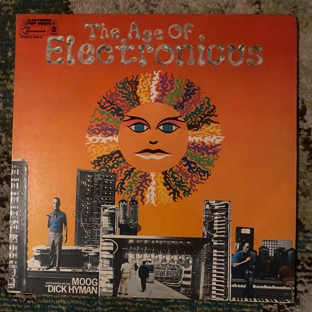 Dick Hyman The Age of Electronicus OG Press VG+ VG+ Rare Beatles James Brown Jon